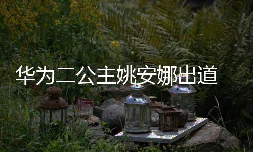 安娜安娜华为主姚资料照片个人二公 姚出道